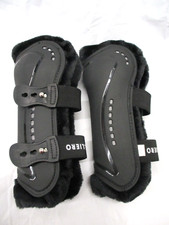 Covalliero Gamaschen TecAir mit Kunstfell CoB Vollblut  M M20o