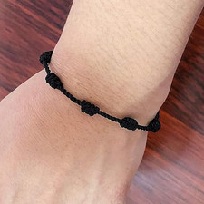 Kabbalah Schutzarmband SCHWARZ