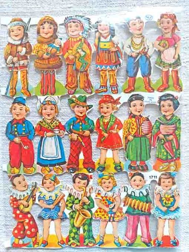 Oblaten glanzbilder kinder - glanzbilder,