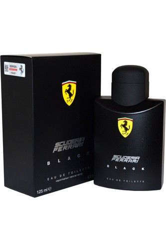 Ferrari black scuderia - ferrari, eau