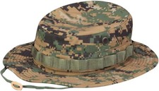 PROPPER Army woodland Digital camouflage Us Boonie Buschhut Hat Hot Weather Gr M