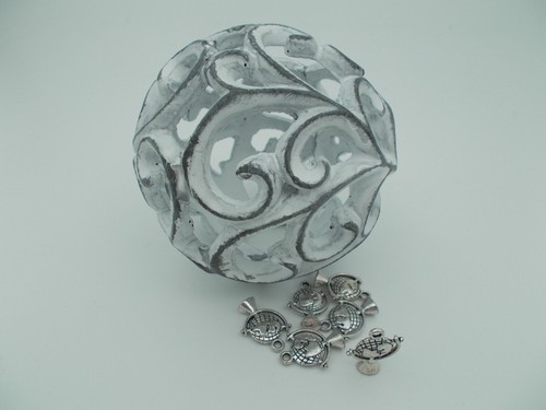 Globus metall material - metall, schmuck