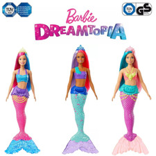 Barbie Dreamtopia Meerjungfrau Mattel GJK09 Wasser-Spielzeug Barbie Mermaid NEU