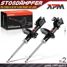 2x Stoßdämpfer Vorderachse