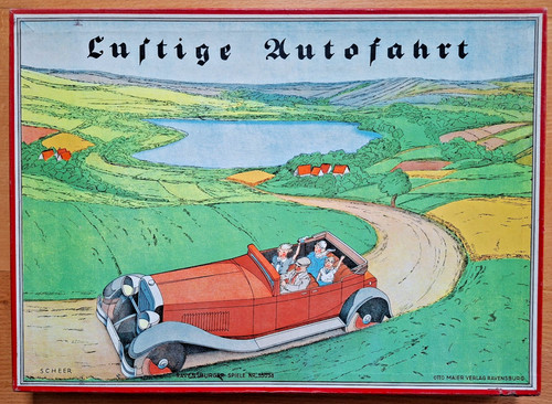 Lustige autofahrt von 1935 - von,