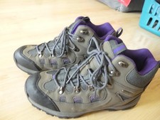 Mountain Warehouse Wanderschuhe Trekking Gr. 41 Grau Lila  Damen Outdoor°°