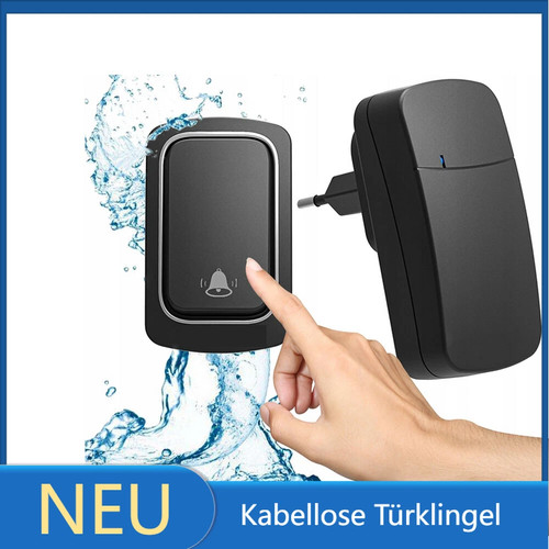 Batterielose funkklingel - batterielose,