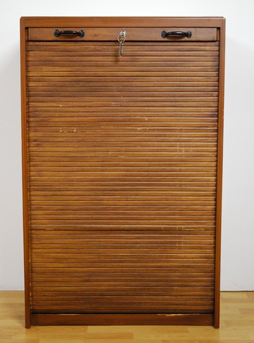 Vintage rollladenschrank - vintage,