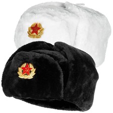 Russische fellmütze uschanka - russische,