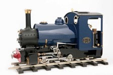 Roundhouse Katie 0-4-0 Live-Steam with Radio Control, Blue - BS105