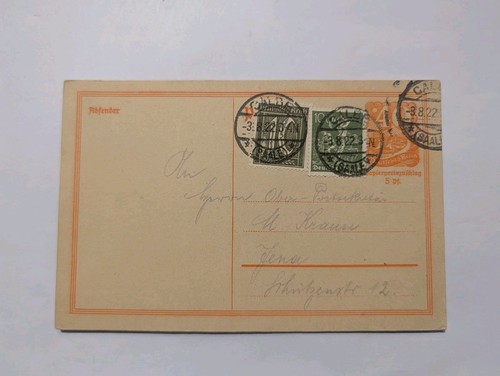 Deutsches reich infla - reich, beleg