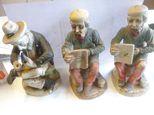 Alte keramikfiguren motiv - keramikfiguren,
