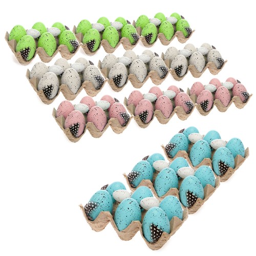 96x ostereier eierkarton - ostereier,