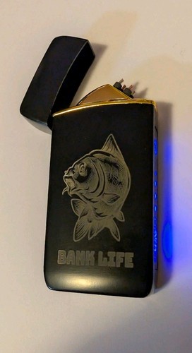 Bank carp life gravur - carp,