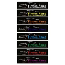 1 St Namenschild Werbung