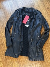 Giorgio Brato Ledermantel Mantel Jacke M S