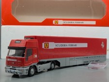 LKW Modell 1:43 Old Cars di Castella IVECO Renntransporter Sc. Ferrari mit OVP