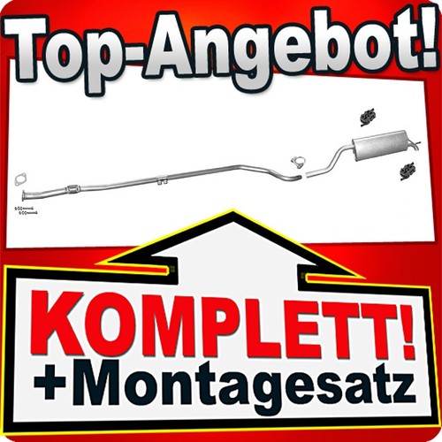 Auspuff für fiat punto - für,
