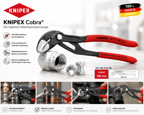 Wasserpumpenzange knipex - wasserpumpenzange,