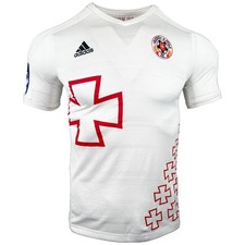 Adidas FC Volyn Lutsk Trikot Matchworn Ukraine #30 Gumenyuk 2014/2015 S Weiß