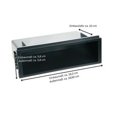 1-DIN Ablagefach Radioblende