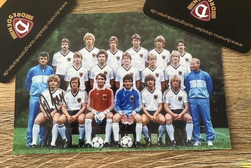 Autogrammfoto peter lux dfb - lux,