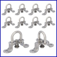 10x Drehverschluss Edelstahl