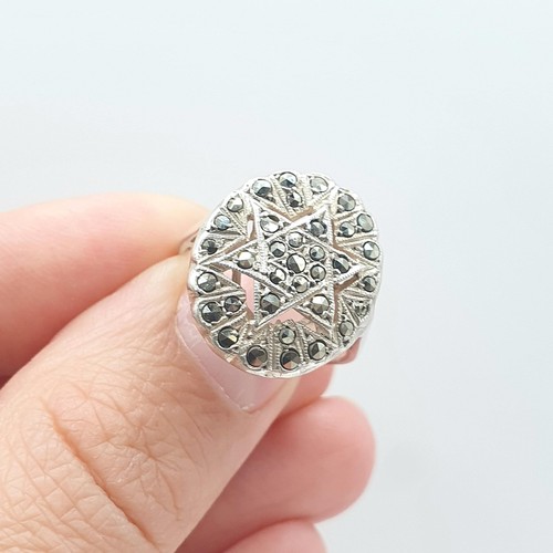 Antiker art deco ring massiv - art,