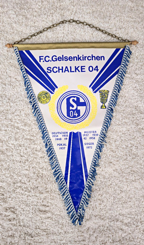 Original schalke wimpel - original, fc