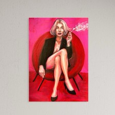 Original Unikat Abstrakt Frau