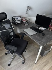 Hochwertige Büroausstattung TOP gepflegt-Schreibtisch-Sideboard-Aktenschrank