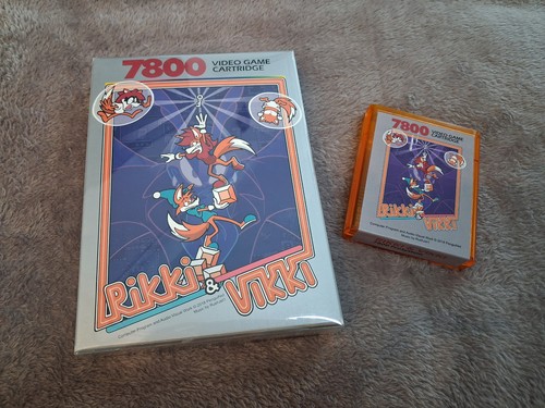 Rikki vikki atari 7800 - atari,