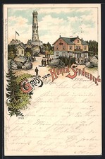 Lithographie Hoher Schneeberg