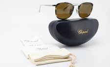 CHOPARD Sonnenbrille SCHD60 53-21 7HLP 145 Polarized Lenses Japan Titanium +Case