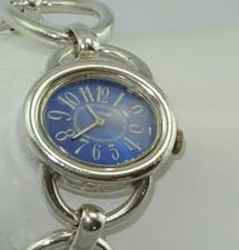 DUGENA Damenuhr / Handaufzug / 925er Silber