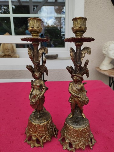 Altes kerzenhalter set - altes,