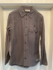 BMW Herren Jeanshemd, Gr. M, Farbe Grau