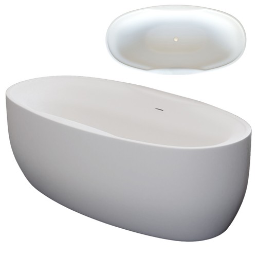Freistehende badewanne dokos - badewanne,