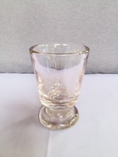 Antikes Glas schwer & dickwandig Antikgläser altes Sammelglas 