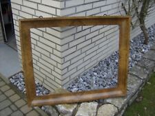 XXL Art Deco Bilderrahmen Nussbaum Wurzelfurnier vintage Patina Zustand Nr. 1