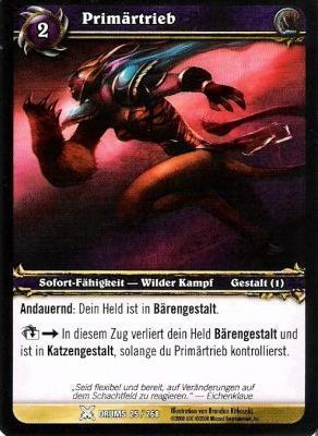 Wow primärtrieb - -,