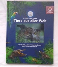 Österreich 3-Euro-Tier-Taler ,Sammelalbum mit allen 12 Münzen +Buch