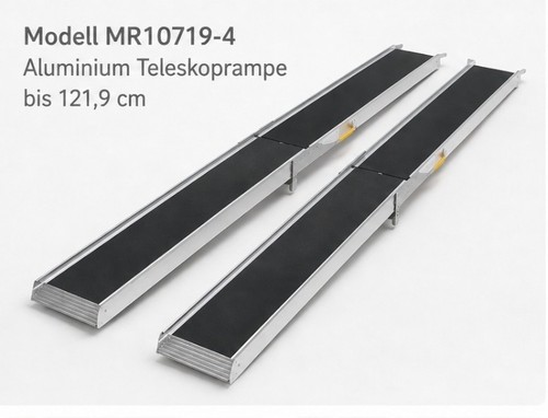 Aluminium teleskoprampe - teleskoprampe, /