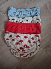 Unterhosen 4x von H&M, Gr.134/140, Superman, Pokemon, Batman.
