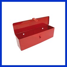 Werkzeugkiste für Trecker Schlepper MF rot grundiert Maße 420 x 110 x 115mm