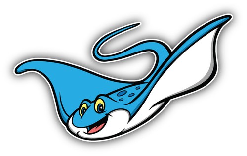 Autoaufkleber stachelrochen - autoaufkleber,