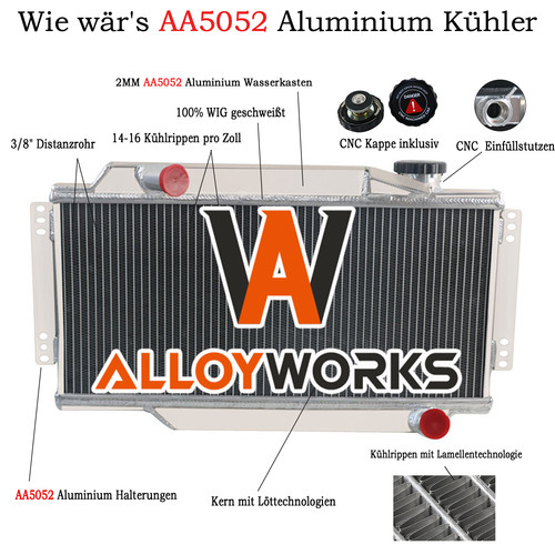 Reihe kühler für 1964 - 2,