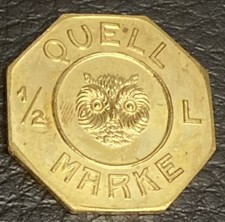 WERTMARKE: BIERMARKE 1/2 L