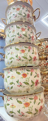 Elegantes blumen emaille - elegantes,