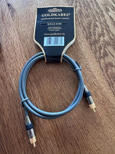 Goldkabel koax 0100 - koax,